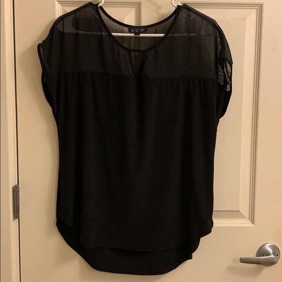 🐝 Black top / sheer top - Picture 9 of 9